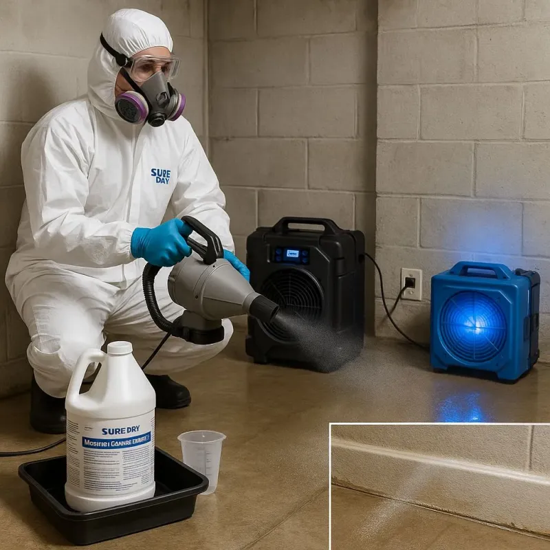 Sanitization and Odor Removal process in The Dalles, OR