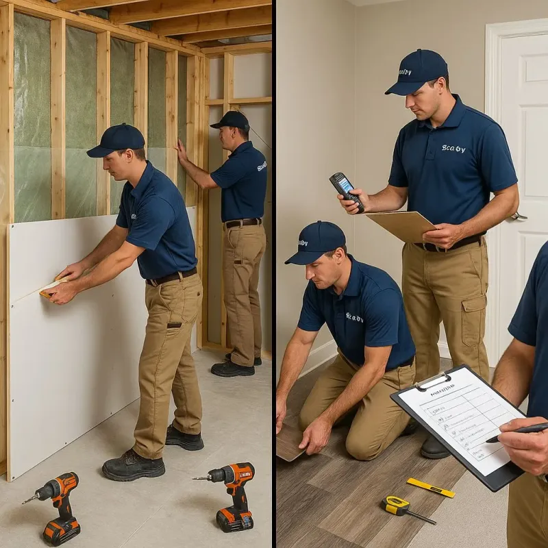 Repairs and Reconstruction process in The Dalles, OR